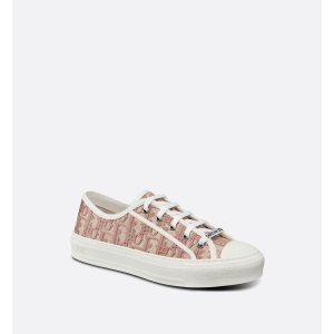 Dior Walk'n'Dior Sneaker Nude Dior Oblique Embroidered Cotton
