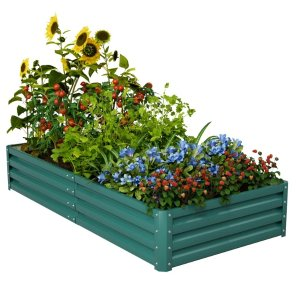 Wayfair Humphery Galvanized Steel Raised Garden Bed