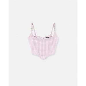 Versace Contrasto Medusa '95 Corset Top