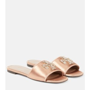 Tory Burch Miller crystal-embellished slides