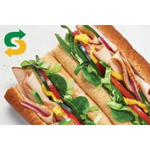 Subway eGift Card
