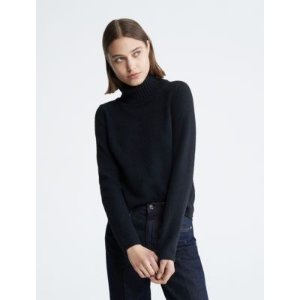 Calvin Klein Plush Turtleneck Sweater