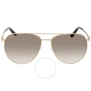 Salvatore Ferragamo Ferragamo Grey Gradient Pilot Sunglasses