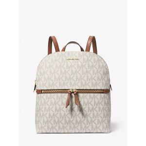 Michael Kors Dallas Medium Signature Logo Backpack
