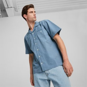 Puma MMQ Men's Seersucker Shirt