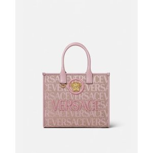 Versace Allover Small Tote Bag