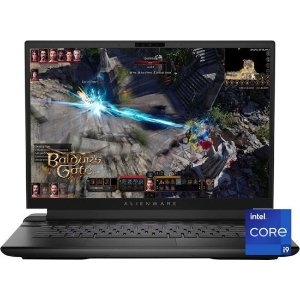Dell Alienware - m16 QHD+ 240Hz Gaming Laptop - 13th Gen Core i9 - 16GB Memory - NVIDIA GeForce RTX 4080 - 1TB SSD - Dark Metallic Moon