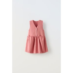 Zara FLUID SNAPS DRESS