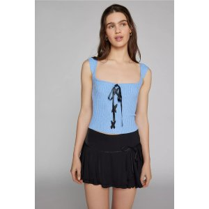 Urban Outfitters Kimchi Blue Gabri Lace Up Top