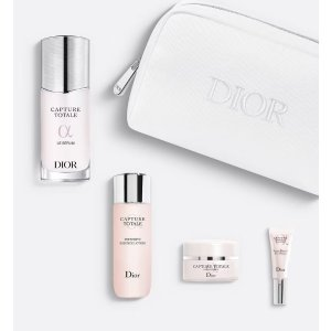 Dior Capture Totale 4-piece skincare set & pouch