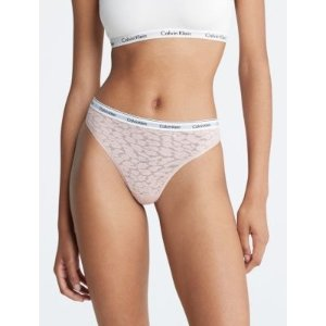 Calvin Klein Modern Logo Lace Thong