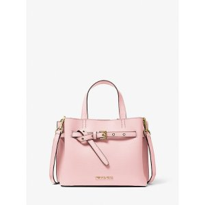 Michael Kors Emilia Small Pebbled Leather Satchel