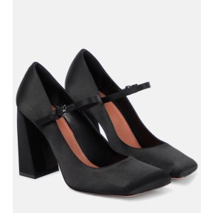 Charlotte 95 satin pumps