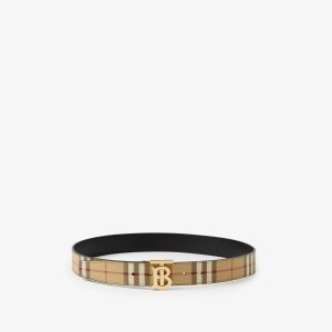 Burberry Reversible Check TB BeltPrice $580.00