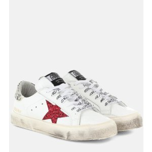 GOLDEN GOOSE May leather sneakers