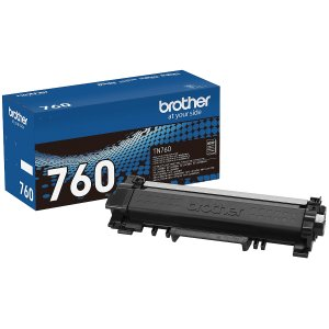 Brother ® TN-760 High-Yield Black Toner Cartridge, TN-760BK