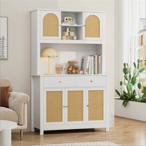Aladina 71" Kitchen Pantry with 2 Drawers