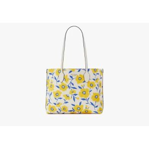 Kate Spade Bleecker Sunshine Floral Large Tote