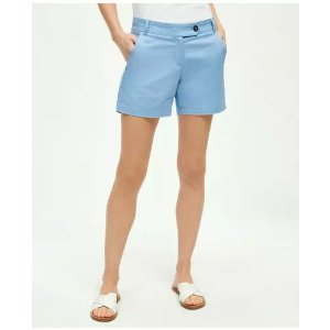 Brooks Brothers Stretch Cotton Twill Shorts