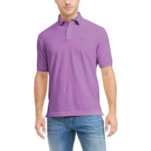 Tommy Hilfiger Men's Short Sleeve Cotton Pique Polo Shirt in Regular Fit