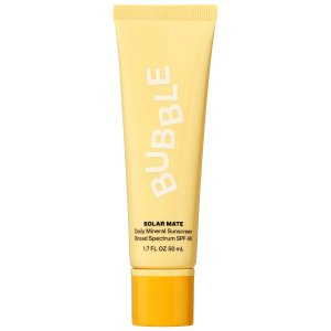 Solar Mate Mineral Sunscreen SPF 40, Sun Protection, Everyday Care, All Skin Types, 1.7 fl oz / 50mL