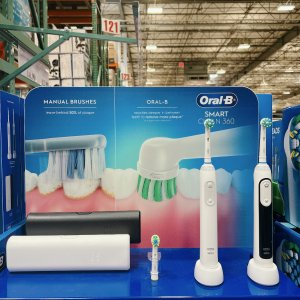 Oral-B Smart Clean 360 Rechargeable Electric Toothbrush, 2-pack