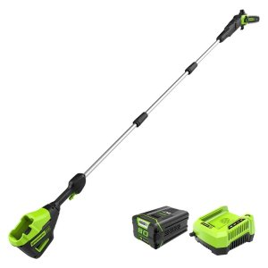 Greenworks 80V 10" Cordless Battery Polesaw w/ 2.0Ah Battery & Rapid Charger