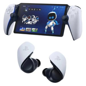 PlayStation Portal Remote Player & Pulse Explore Wireless Earbuds Bundle