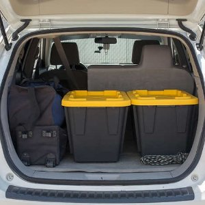 Greenmade 12 Gallon Storage Bin, 4-pack