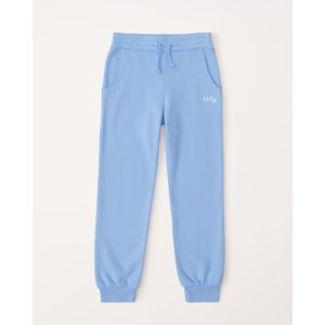 Abercrombie & Fitch tie-dye logo fleece joggers