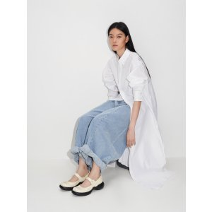 Charles & Keith Hallie Textured Mary Janes - White