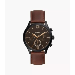 Fossil Fenmore Multifunction Brown Leather Watch