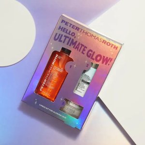 Peter Thomas Roth Hello, Ultimate Glow! 3-Piece Kit For Glowing Skin