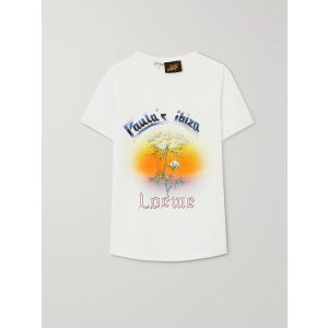 Loewe + Paula's Ibiza printed cotton-jersey T-shirt