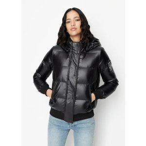Icon logo padded jacket