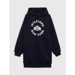 Tommy Hilfiger Kids' Heritage Logo Hoodie Dress