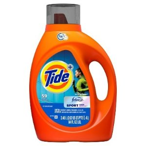 Tide Plus Febreze Sport Active Fresh High Efficiency Liquid Laundry Detergent Soap