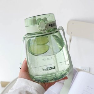 MOIOIBE Water Bottle with Straw 45oz