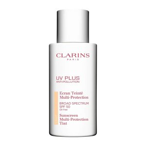 Clarins NEW UV Plus Anti-Pollution, Broad Spectrum SPF 50 Tinted Face Sunscreen