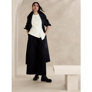 Banana Republic Ponte Peplum Top