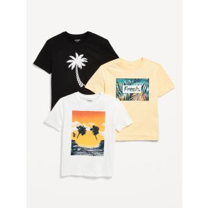 Gap Short-Sleeve Graphic T-Shirt 3-Pack for Boys