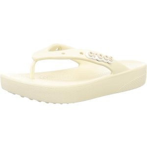 Crocs Womens Classic Platform Flip Flops, Platform Sandals