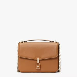 Locket Large Flap Shoulder Bag
