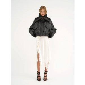 Chloe Lace-trimmed lingerie skirt in silk satin