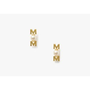 Kate Spade Love You, Mom Studs