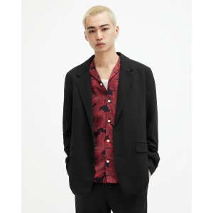 AllSaints Helm Lightweight Stretch Slim Blazer
