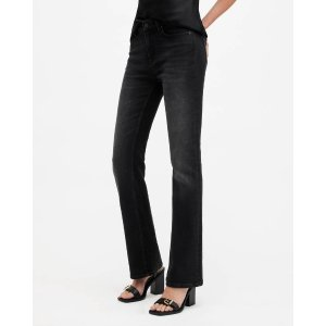 AllSaints Haldan Slim Bootcut Stretch Denim Jeans