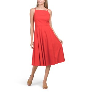 Square Neck Dress