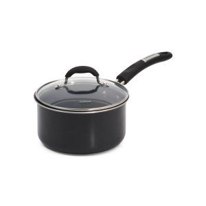 2.5qt Hard Anodized Sauce Pan With Lid