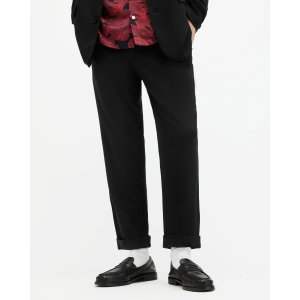 AllSaints Helm Slim Fit Cropped Tapered Pants